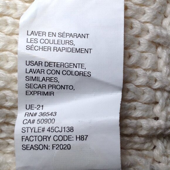 Izod Ski Sweater UNISEX S/P Chunky, Cable Knit, Preppy, Colligate, Ivy League - Picture 7 of 8